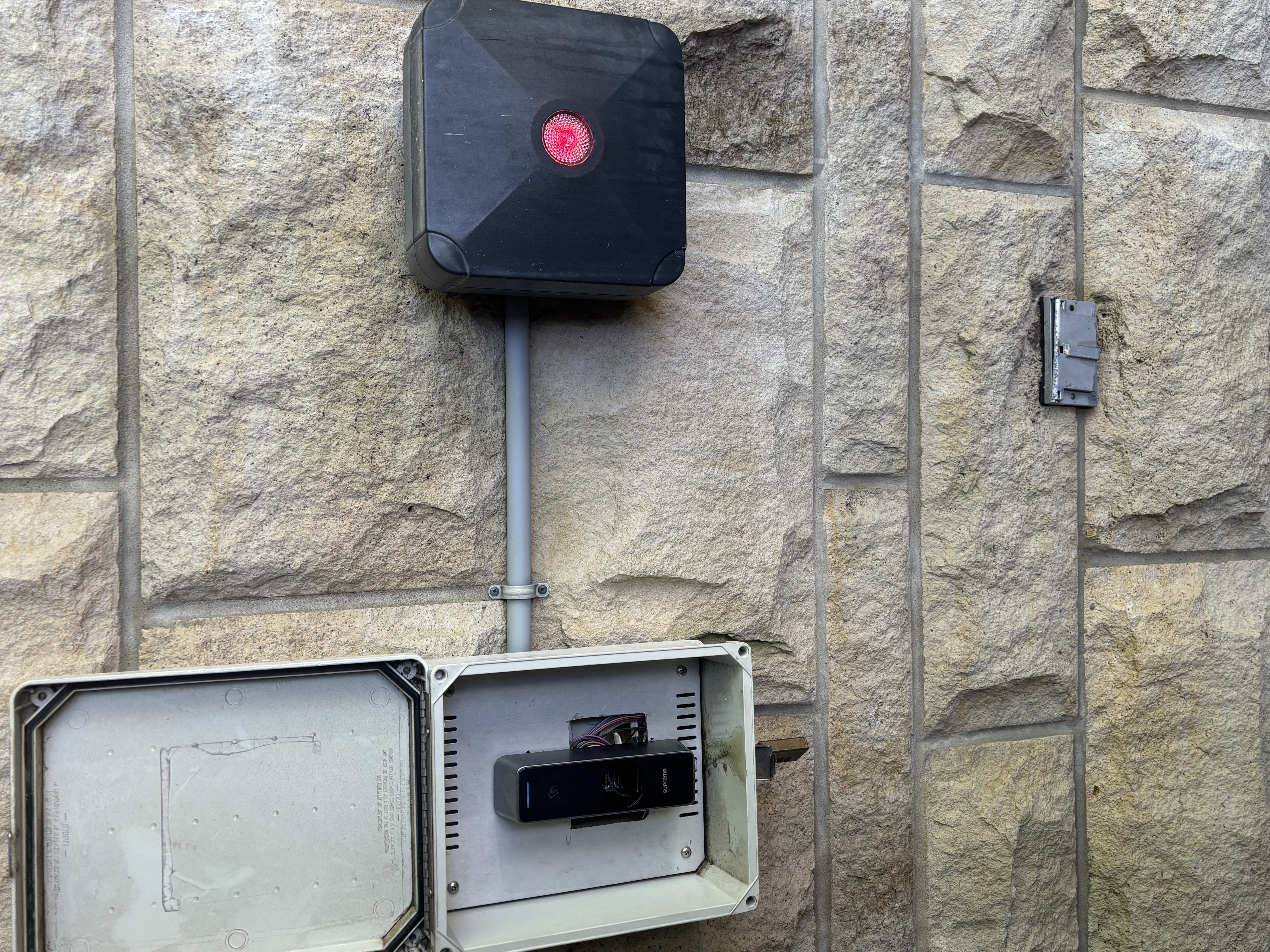 Clean driveway after BMT service